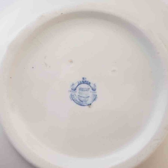 Vintage W. H. Grindley Covered Vegetable Dish Bowl Jasper...
